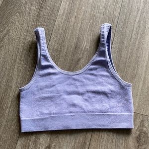 Super cute lavender sports bra
